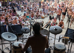 Yogev Haruvi drum and didge live concert festival 