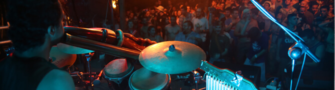 Yogev Haruvi drum and didge live concert Yaarot menash festival 2014